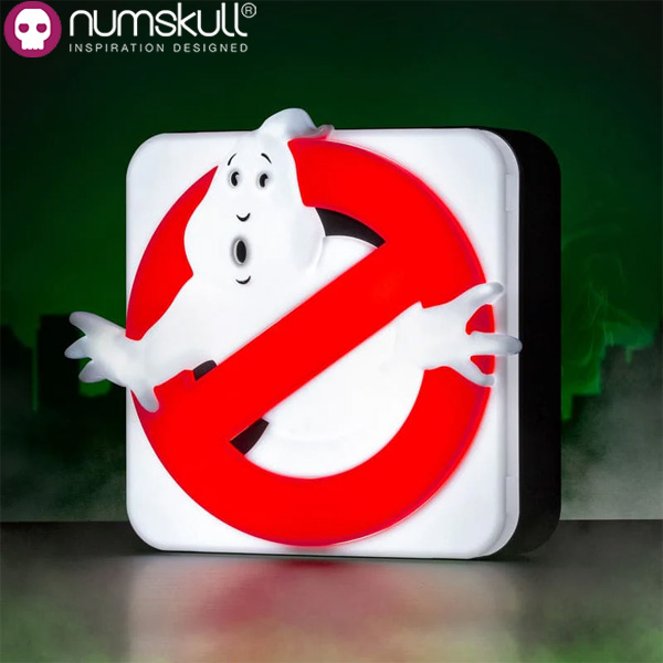 Numskull Official Ghostbusters 3D Desk Lamp / Wall Light
